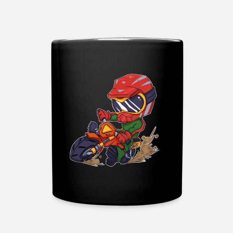 Motocross - Mug uni - noir