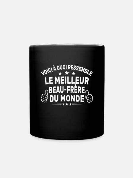 le meilleur beau frère du monde cadeau beau-frere - Mug uni - noir