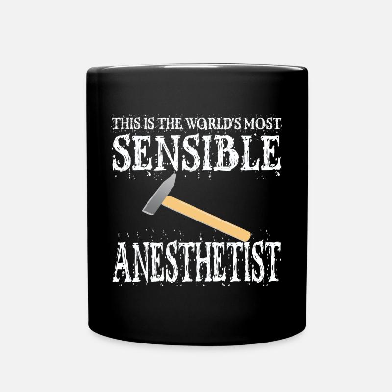 Anesthésiste anesthésiste anesthésie narcotique marteau cadeau - Mug uni - noir