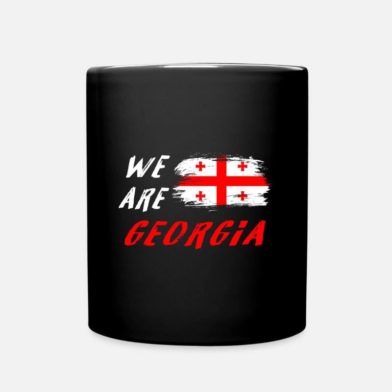 We are Georgia Design / idée cadeau - Mug uni - noir