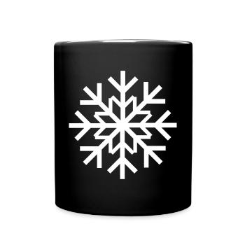 Ice crystal - Full Colour Mug - black - Front