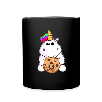 Licorne Licornes Cookie Biscuit Bonbons Licorne - Mug uni - noir - Devant