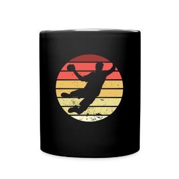 Handball joueur de handball joueur de handball - Mug uni - noir - Devant