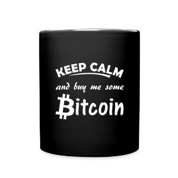 Bitcoin - Mug uni - noir - Devant