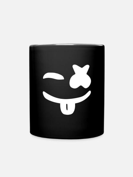 Marshmello - Full Colour Mug - black