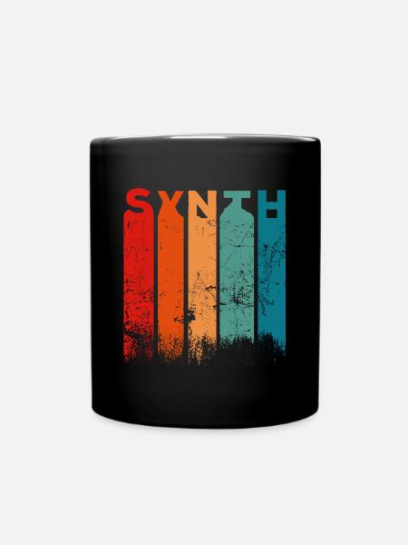 SYNTHE VINTAGE - Mug uni - noir