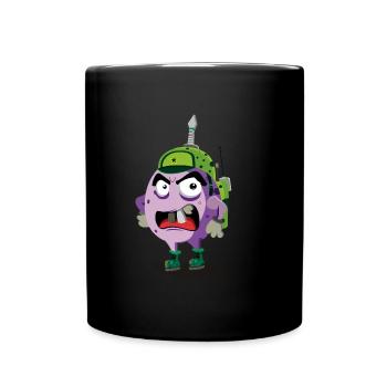 bacteria 1 - Full Colour Mug - black - Front