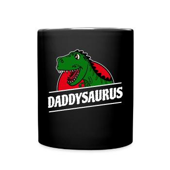 Papa Fête des Pères Fête des Hommes Heureux Papa Père - Mug uni - noir - Devant