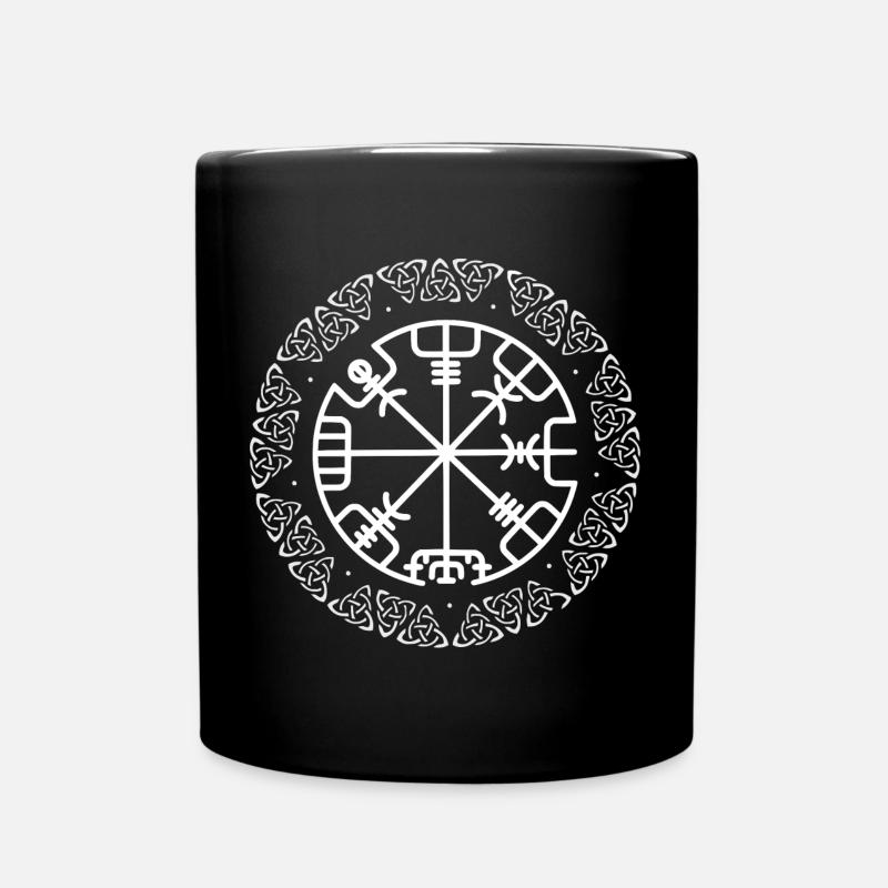 Wikinger - Tasse einfarbig - Schwarz