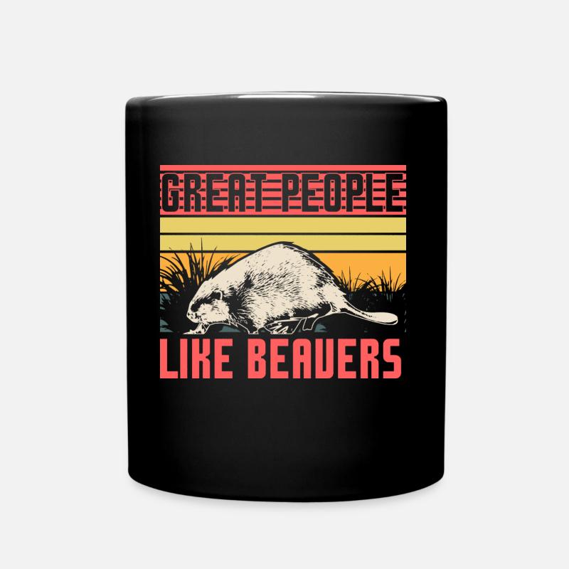 Idée cadeau Beaver Canada - Mug uni - noir