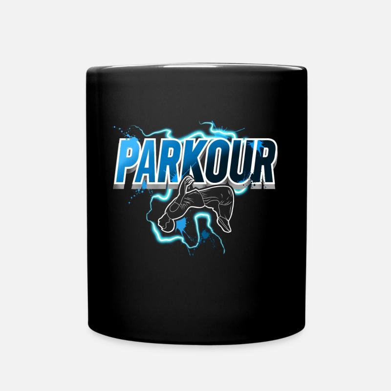Parkour - Mug uni - noir