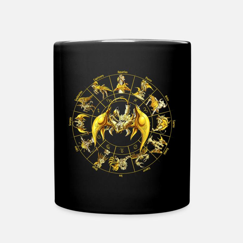 Armure divine de Scorpion de Starsign - Mug uni - noir