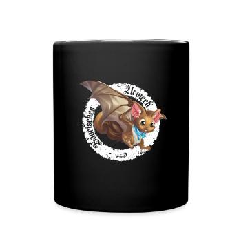Wolpsig | Bavarian Urviech - Oachmaus - Full Colour Mug - black - Front