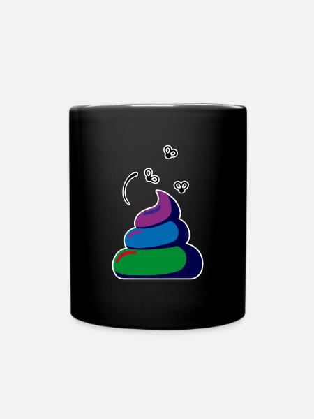 Turd - Tasse einfarbig - Schwarz
