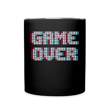 Gamer Games Zocker - Tasse einfarbig - Schwarz - Vorne
