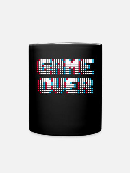 Gamer Games Zocker - Tasse einfarbig - Schwarz