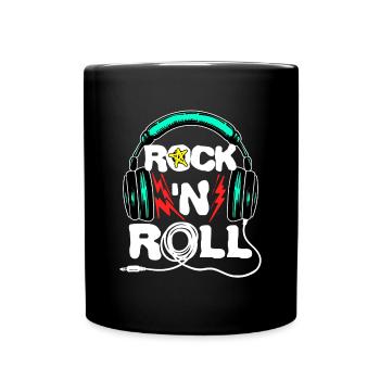 Cool Headset Funny Saying - Full Colour Mug - black - Front