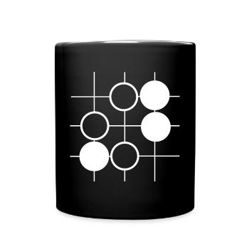 Go board game - Full Colour Mug - black - Front