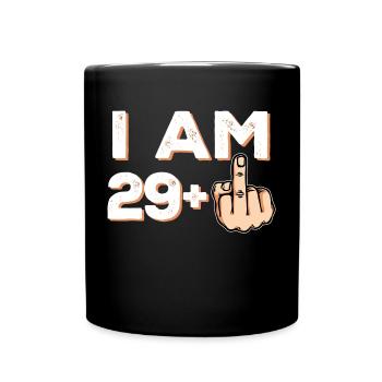 30 Statement Dreißigster Geburtstag - Tasse einfarbig - Schwarz - Vorne