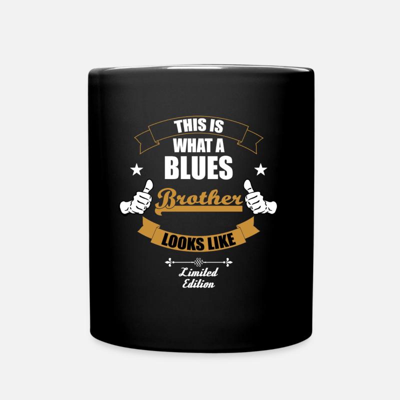 C’est un frère de blues - Mug uni - noir