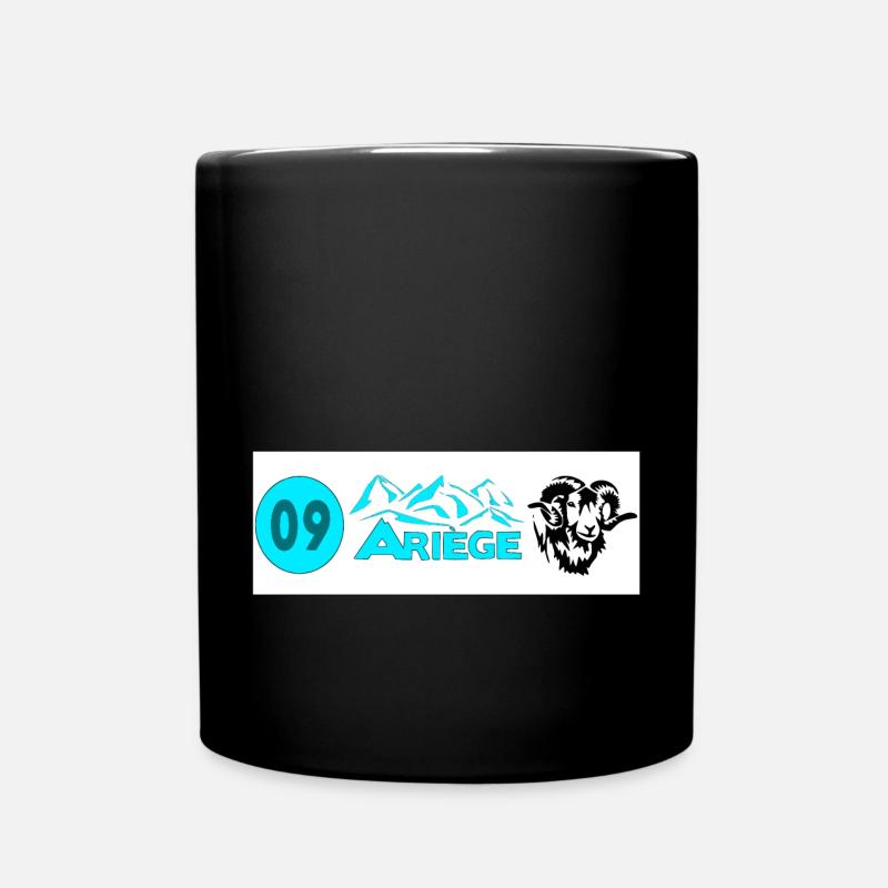 ariège - Mug uni - noir