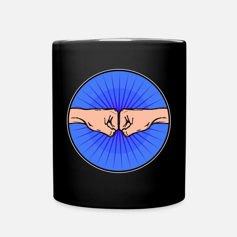 Buddy Best Friends - Full Colour Mug - black