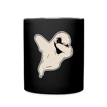 Halloween fantômes d’horreur - Mug uni - noir - Devant