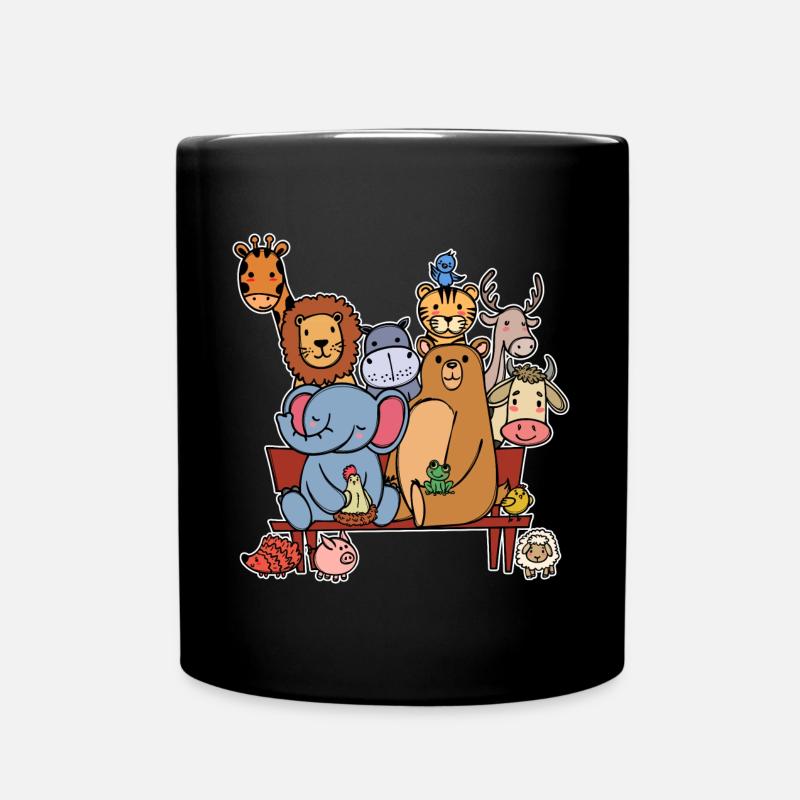 Animaux animaux Animaux - Mug uni - noir