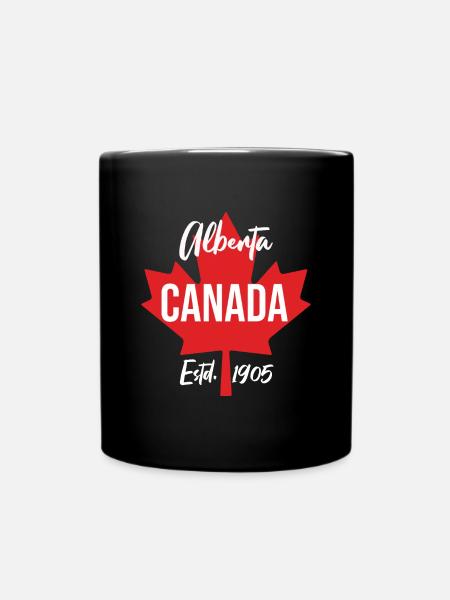 Alberta Canada 1905 - Full Colour Mug - black