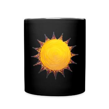 Sonnen-Power - Sonja Ariel par Staden - Mug uni - noir - Devant