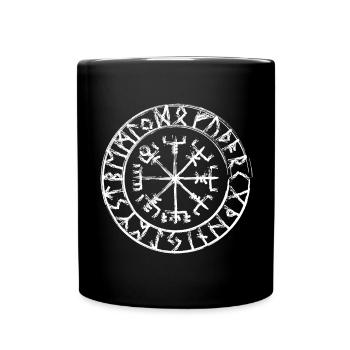 Rune Ring of the Mist Paths - Full Colour Mug - black - Front