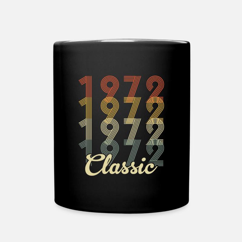 Classic 1972 vintage 1972 - Mug uni - noir