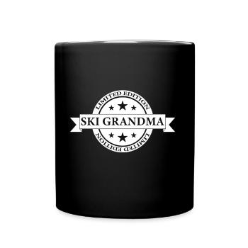 Ski Mamie Banner - Mug uni - noir - Devant