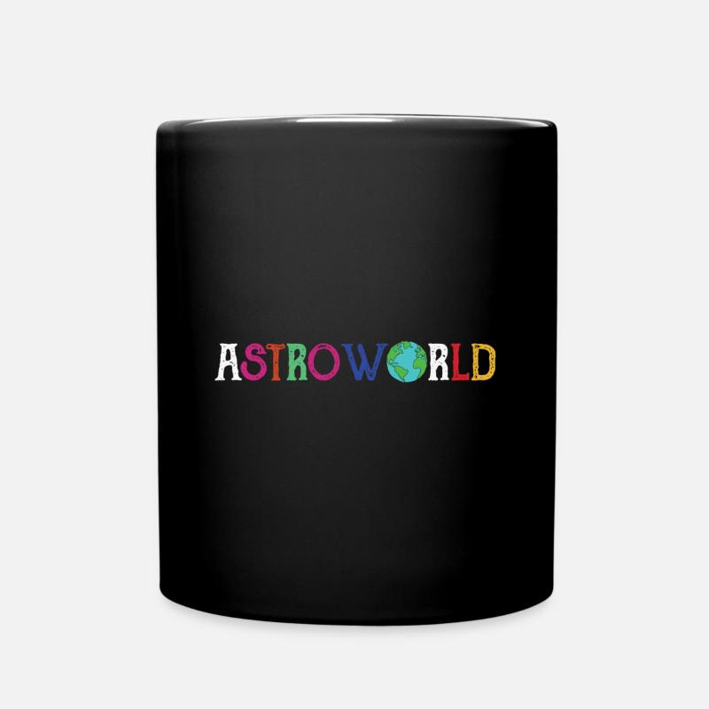 Astroworld Rettet die Umwelt der Erde - Tasse einfarbig - Schwarz