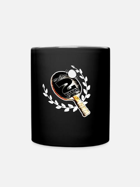 Ping-pong - Mug uni - noir