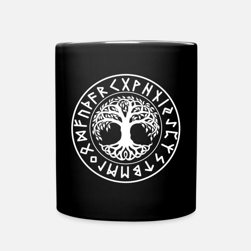 Yggdrasil - Mug uni - noir