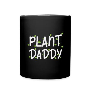 Plant Daddy Cadeau de fête des pères - Mug uni - noir - Devant