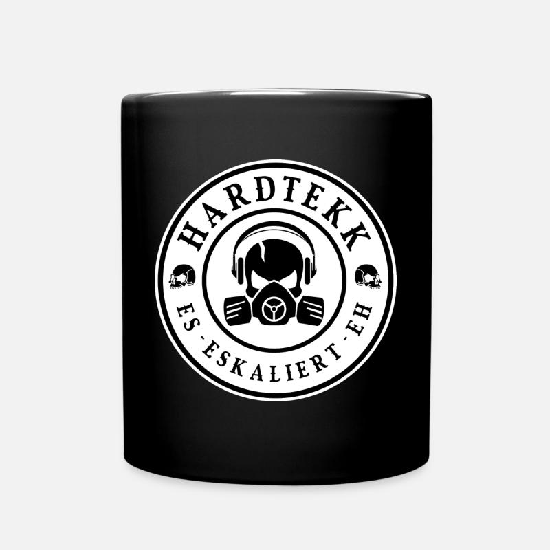 Hardtekk - Tekk - Techno - Rave - Geschnek - Tasse einfarbig - Schwarz