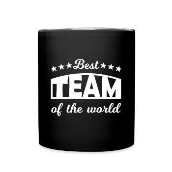 Team - Full Colour Mug - black - Front