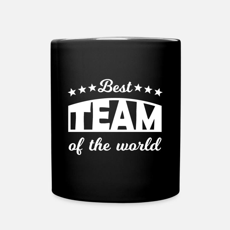 Team - Full Colour Mug - black