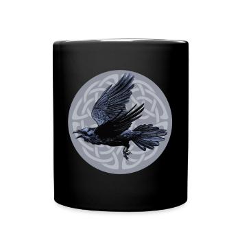 Raven Moon - Full Colour Mug - black - Front