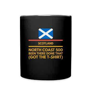 north coast 500 scotland - Full Colour Mug - black - Front