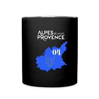 Alpes de haute-provence - Tasse einfarbig - Schwarz - Vorne