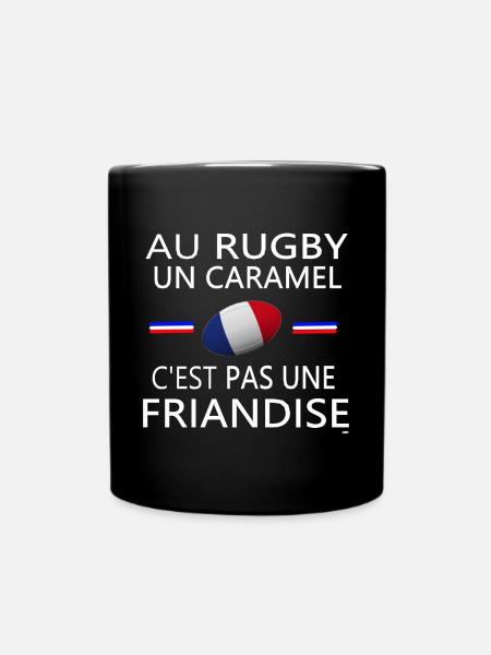 rugby, rugby sport, rugby humour, rugbyman - Mug uni - noir