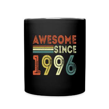 Génial depuis 1996 t-shirt rétro 1996 - Mug uni - noir - Devant