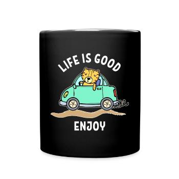 Car Statement Drivers Driving Car Lovers - Full Colour Mug - black - Front