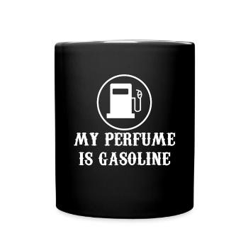 Auto Déclaration Essence Voiture Conducteur humoristique - Mug uni - noir - Devant