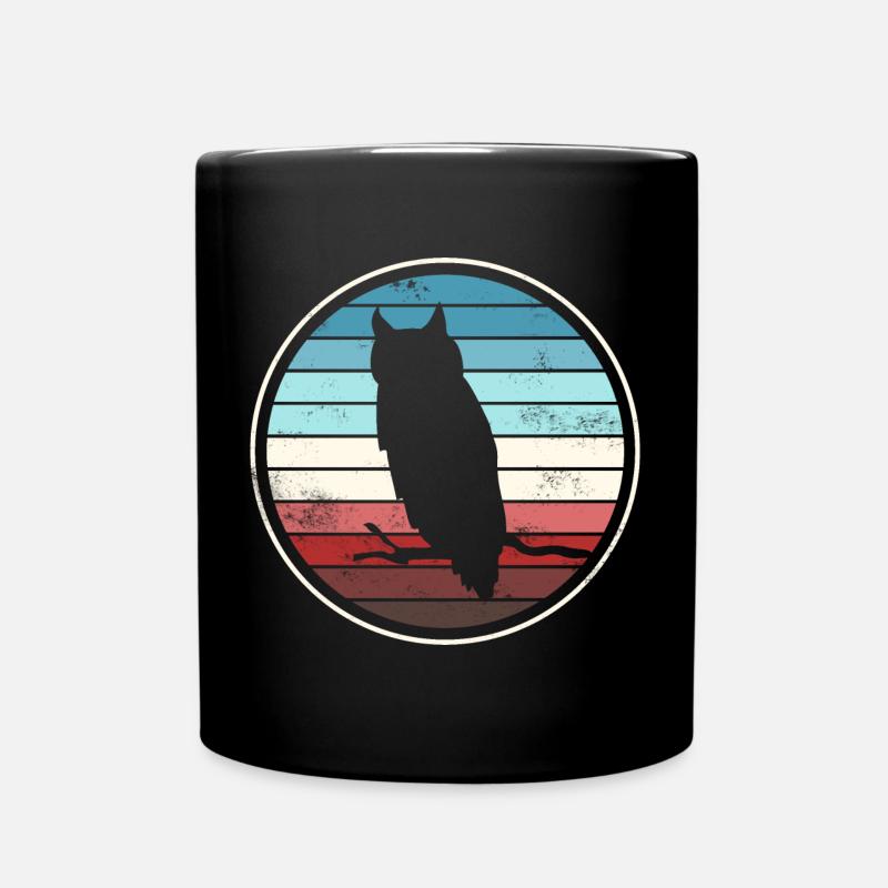 Hiboux hiboux - Mug uni - noir
