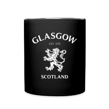 GLASGOW Écosse Schottland - Mug uni - noir - Devant
