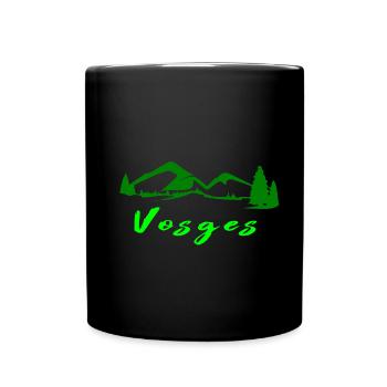 Vosges - Tasse einfarbig - Schwarz - Vorne